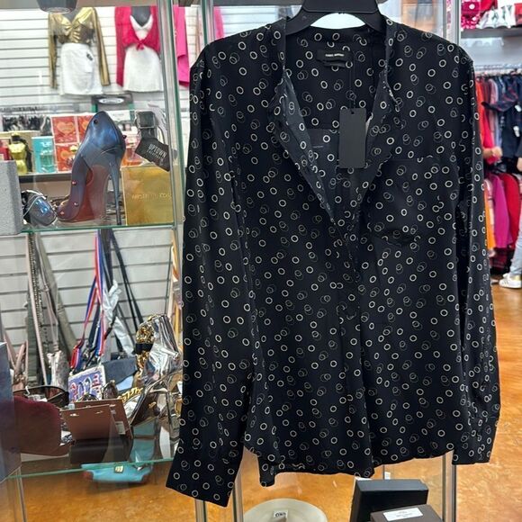 Isabel marant button down blouse - Picture 1 of 10